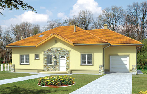 projekt domu Sasza Plus