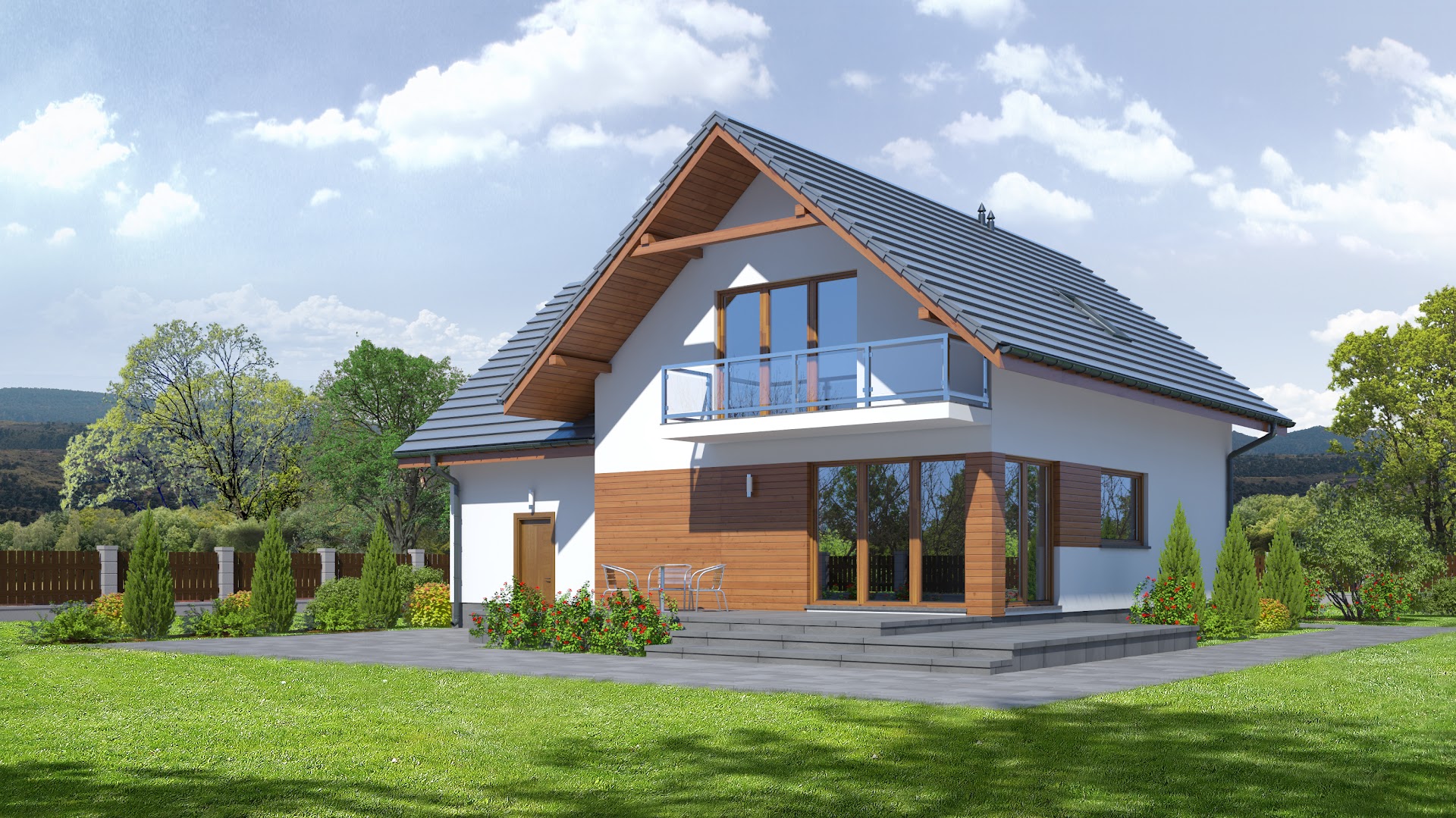 Projekt domu Gładyszów 31k (TIC-689) - 120.69m²