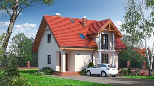 projekt domu Grabie średnie
