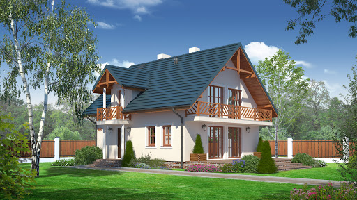 projekt domu Maków 2p