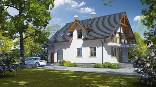 projekt domu Olszówka 4