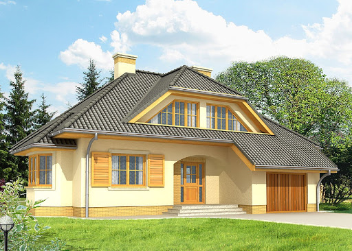 projekt domu LK & 569