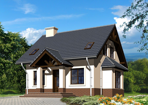 projekt domu LK & 573