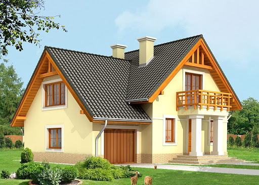 projekt domu LK & 591