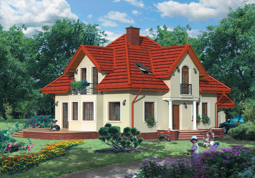 projekt domu Tiberina II