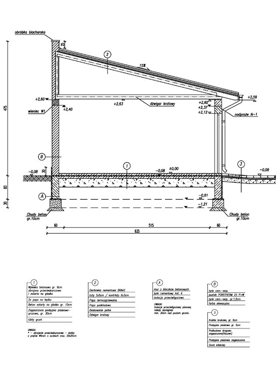 Projekt Garażu G27mini Tjk 446 275m²