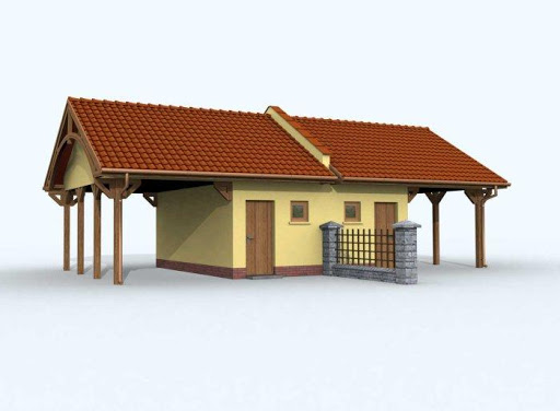 projekt domu G89 bliźniak