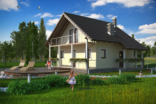 projekt domu Krasiczyn