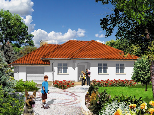 projekt domu Dom przy Fiołkowej