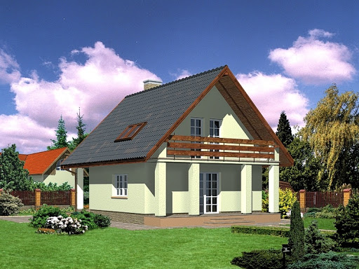 projekt domu Dom przy Szafranowej