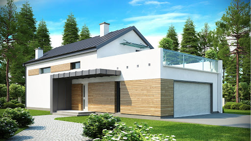 projekt domu Zx60