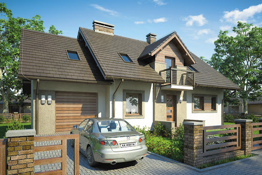 projekt domu Astra