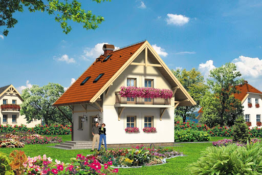 projekt domu Bławatek