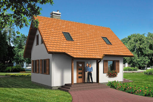 projekt domu Miodek Bis