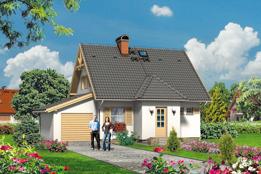 projekt domu Plastuś