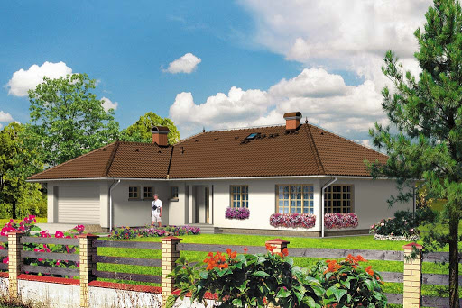 projekt domu Przystań