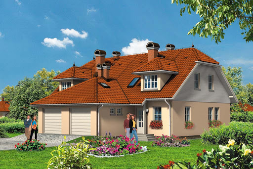 projekt domu Romek I Atomek II