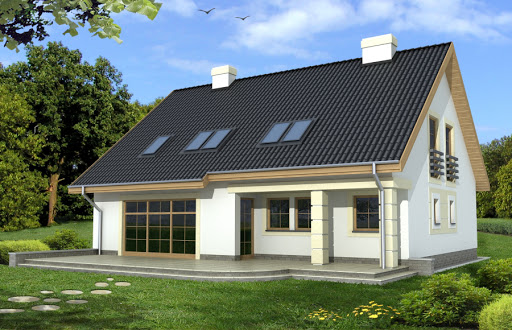 projekt domu Aster wersja A
