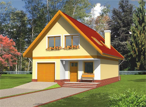 projekt domu Promyk