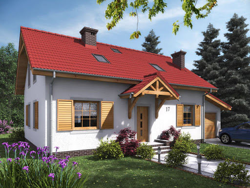 projekt domu Hortensja