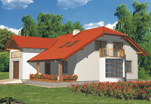 projekt domu A14