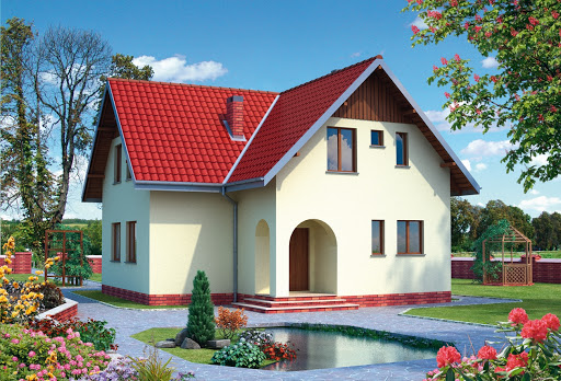 projekt domu Atol