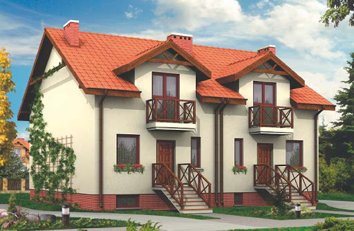 projekt domu B-1001 Kadryl