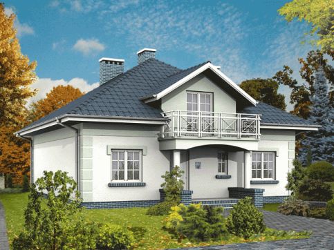 projekt domu W-1002 Stroik